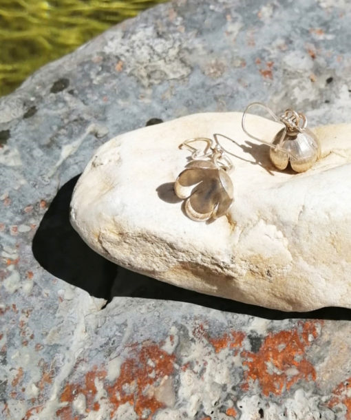 Pendientes, Flor de Plata