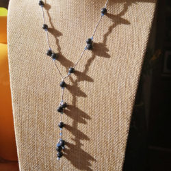 Collar Zaphiro de India y Plata