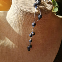 Collar Isolde925 Zafiro de India y Plata