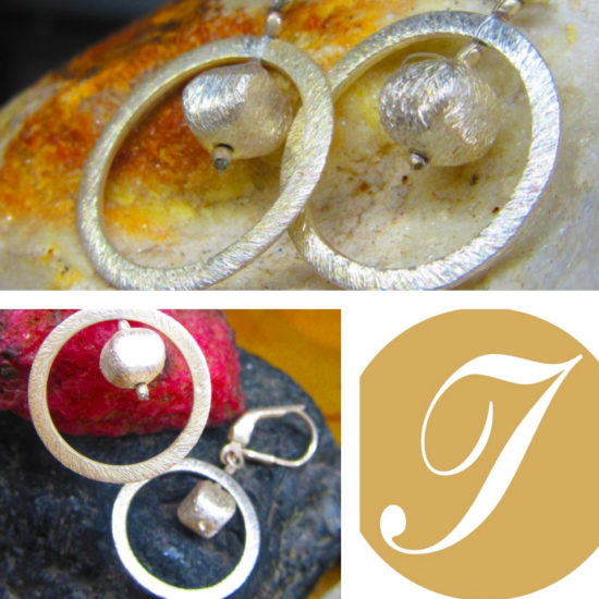 Pendientes Aros y Cubos Isolde925