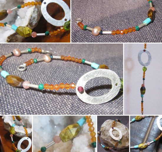Pulsera Isolde925 colección Aros; Los frutos del Otoño